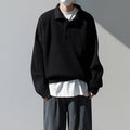 Knit Polo Sweat