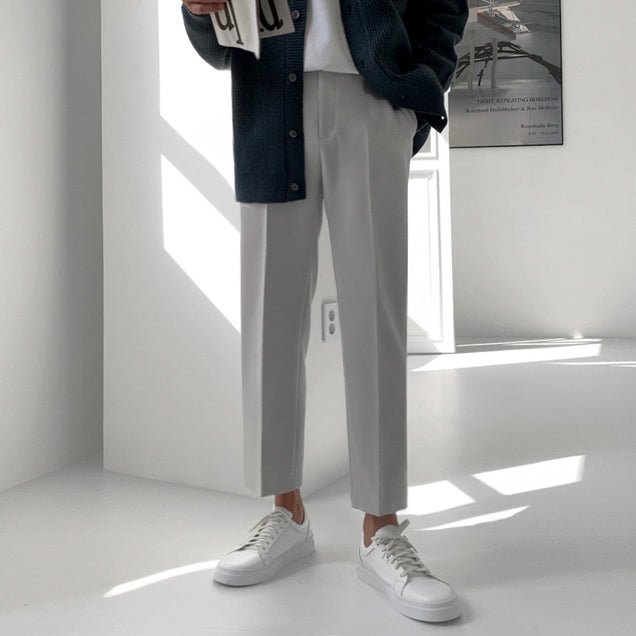 cropped casual pants