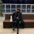 Simple wool coat
