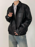 Casual PU jacket