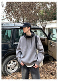 Double zipper hoodie