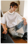 Embroidered logo short sleeve T-shirt