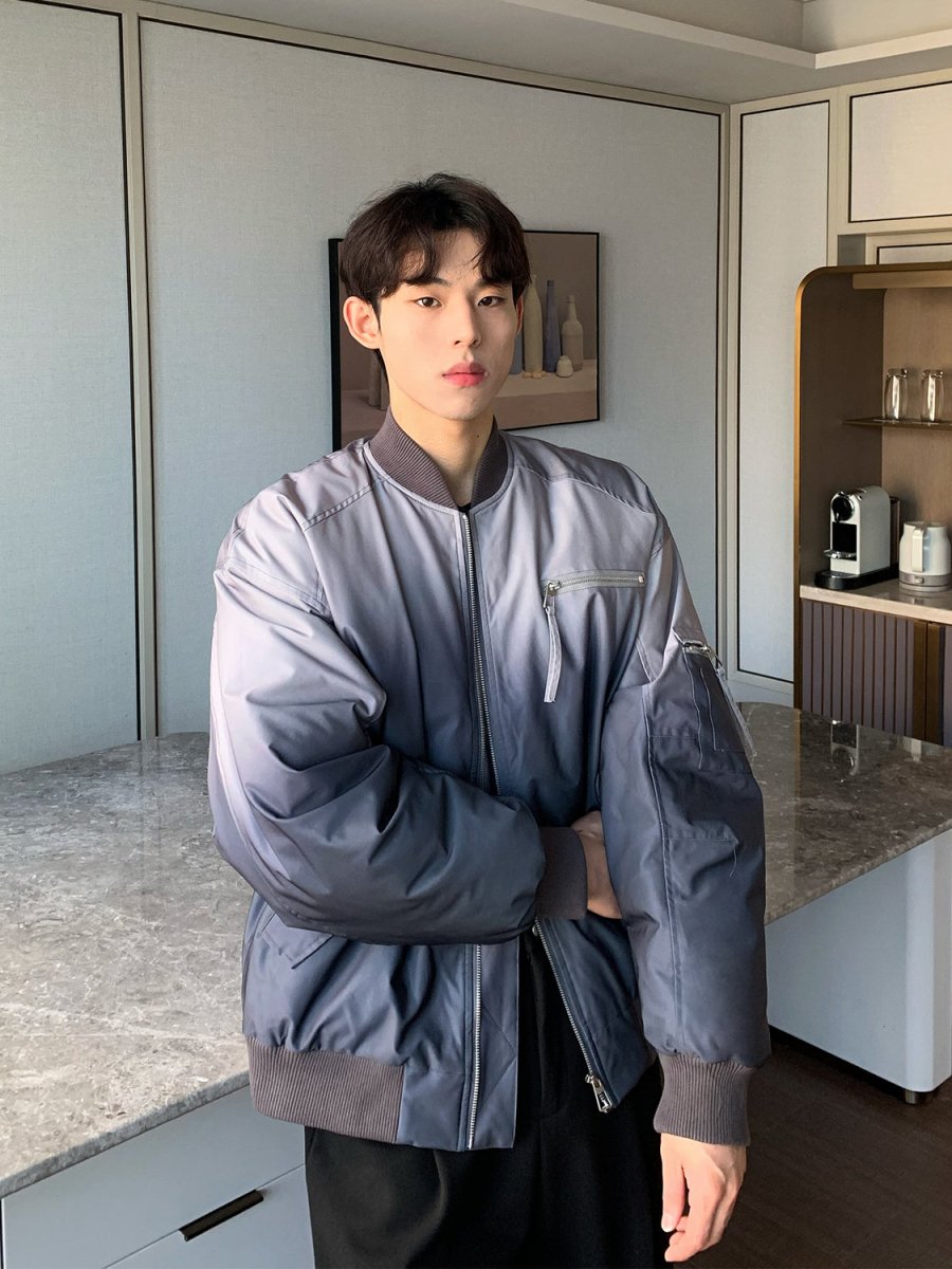 Gradient Blouson Jacket