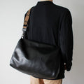 Large capacity PU shoulder bag