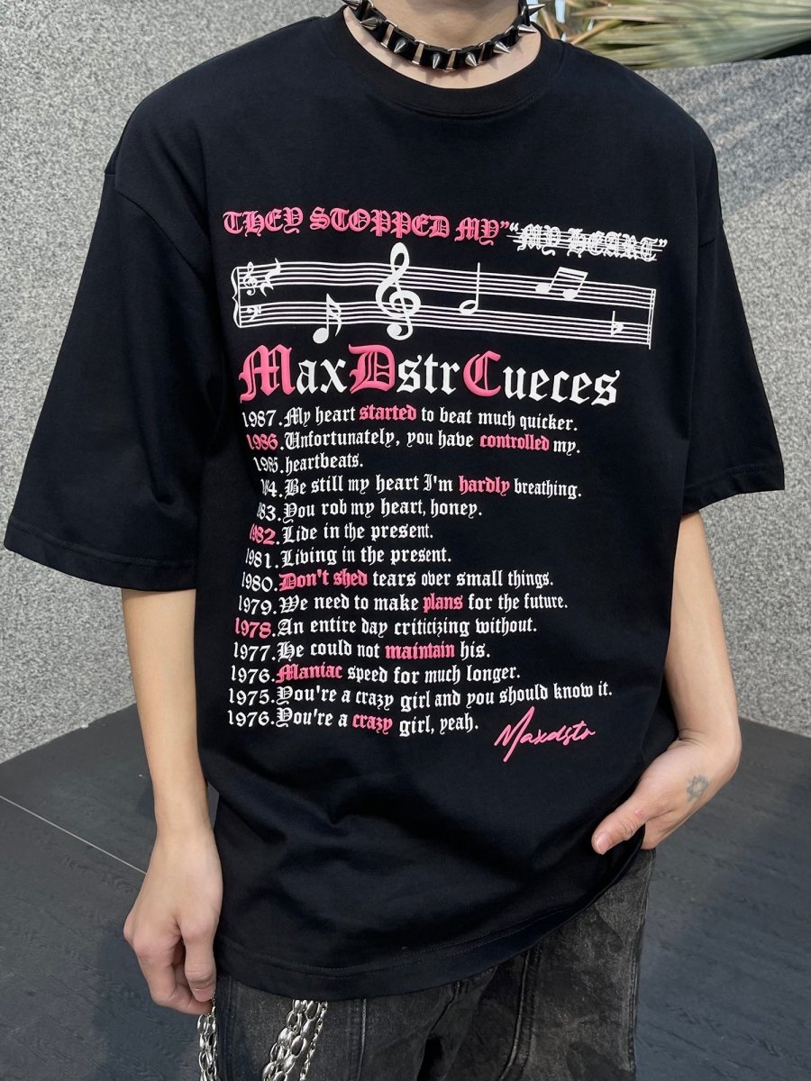 Letter print T-shirt