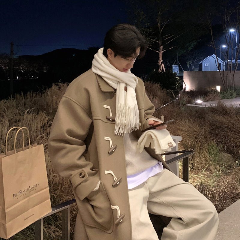 Long duffel coat