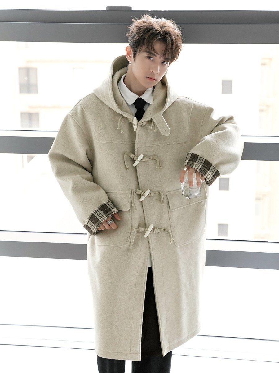 Long duffel coat