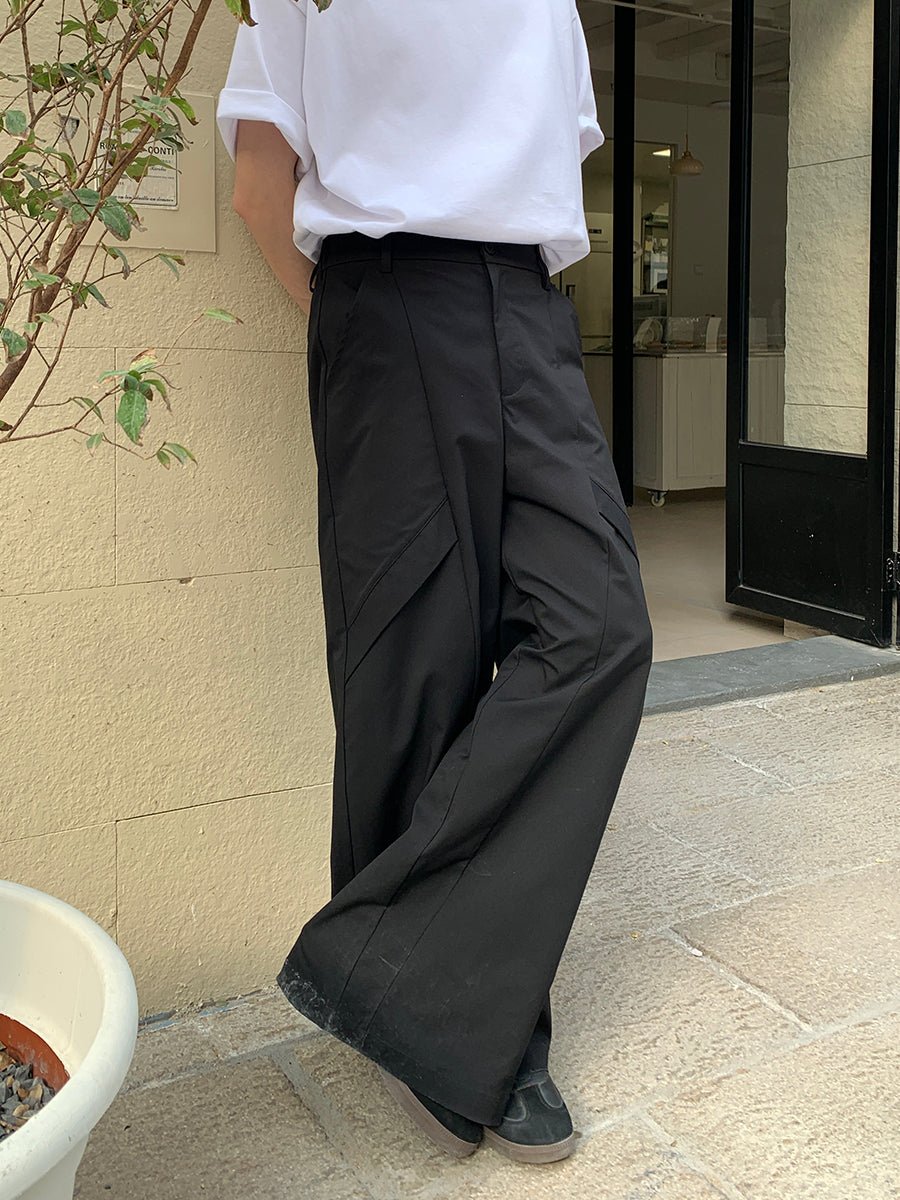 Loose casual mop pants