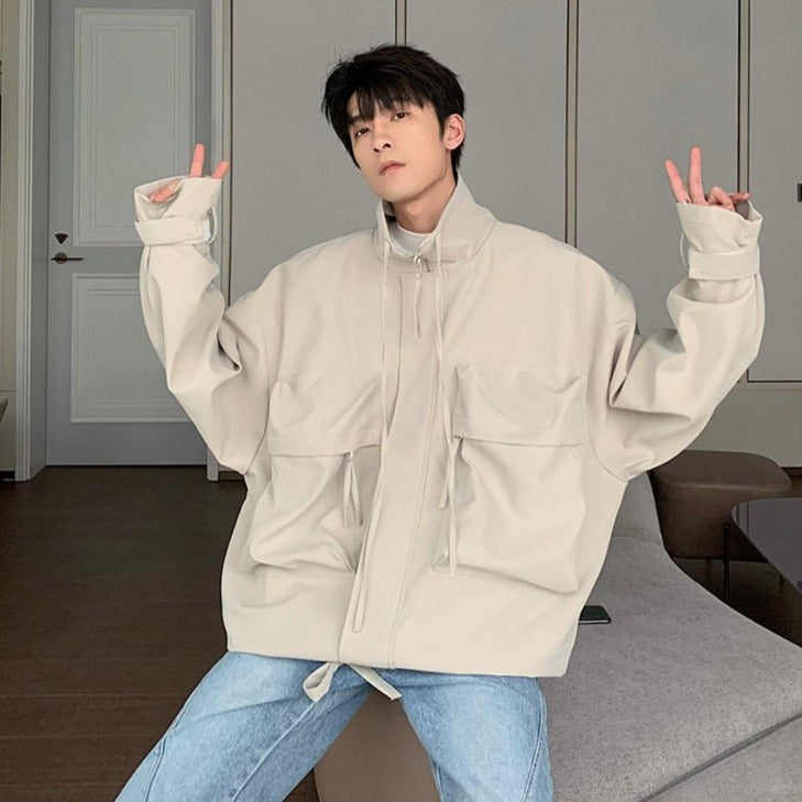 Over -size cargo jacket