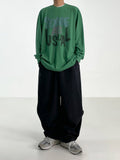 Oversized logo sweatshirt