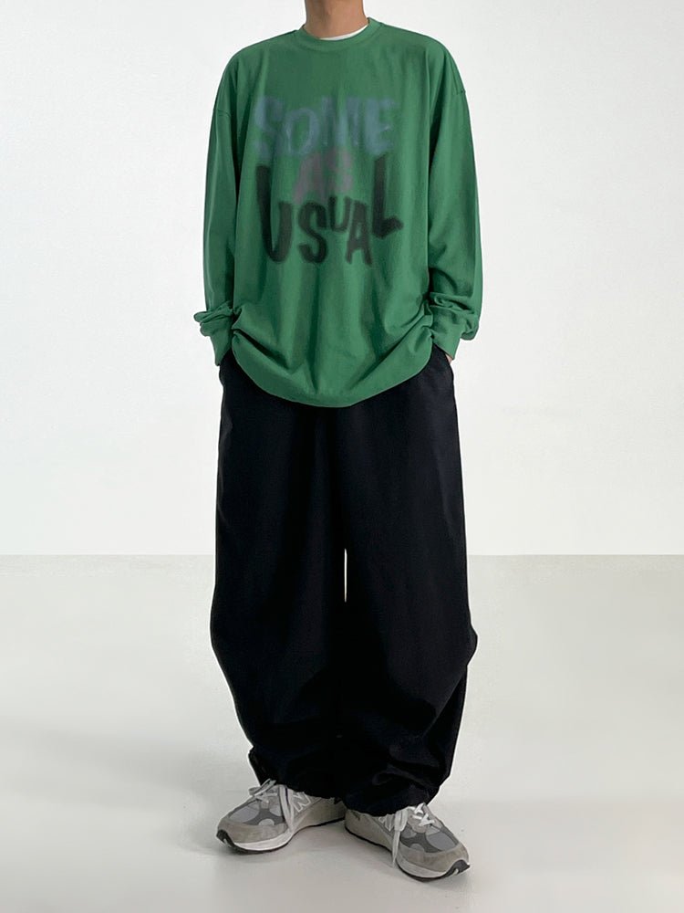 Oversized logo sweatshirt