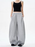 Pleated sweatpants