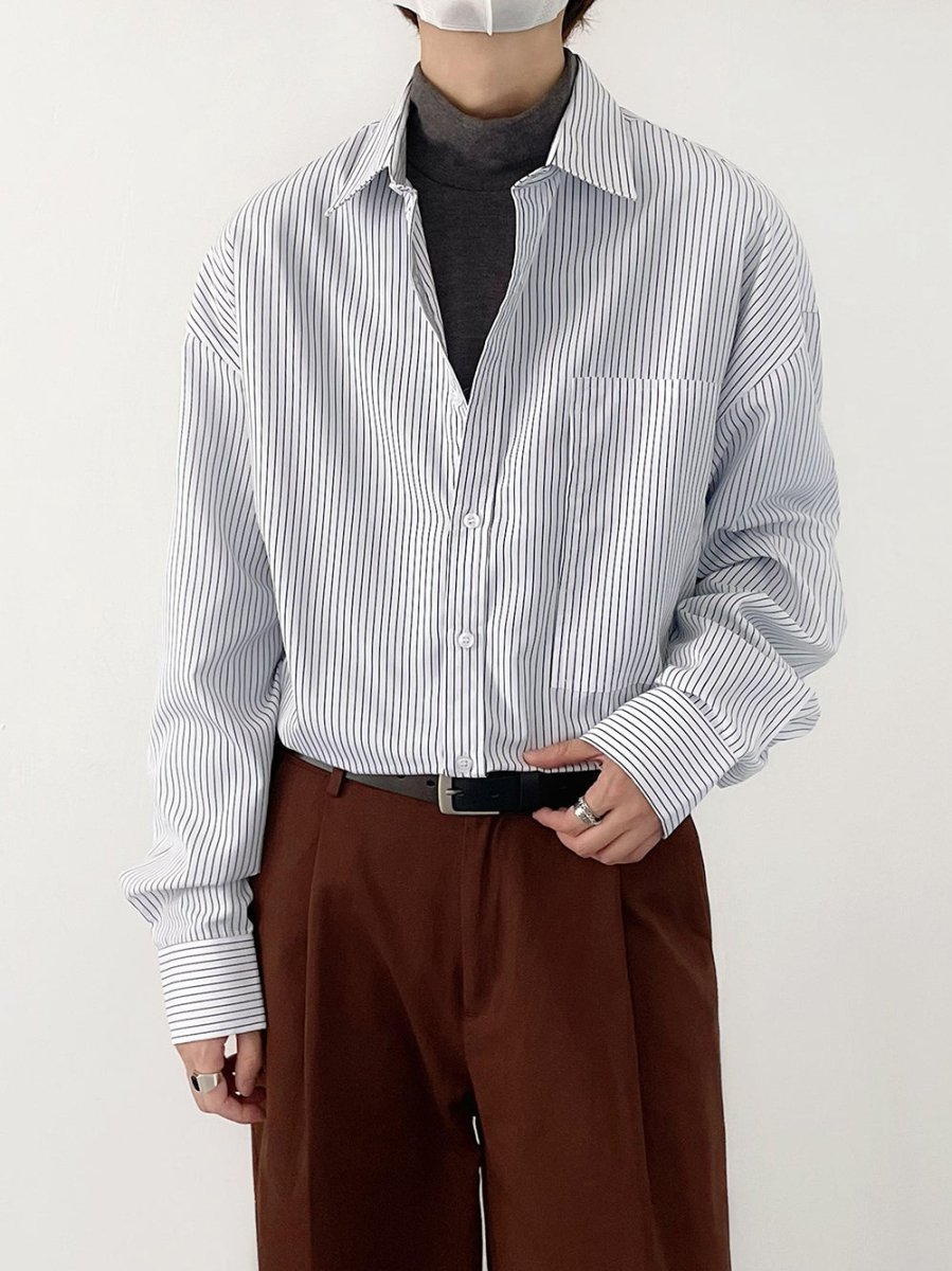 Retro check pattern shirt