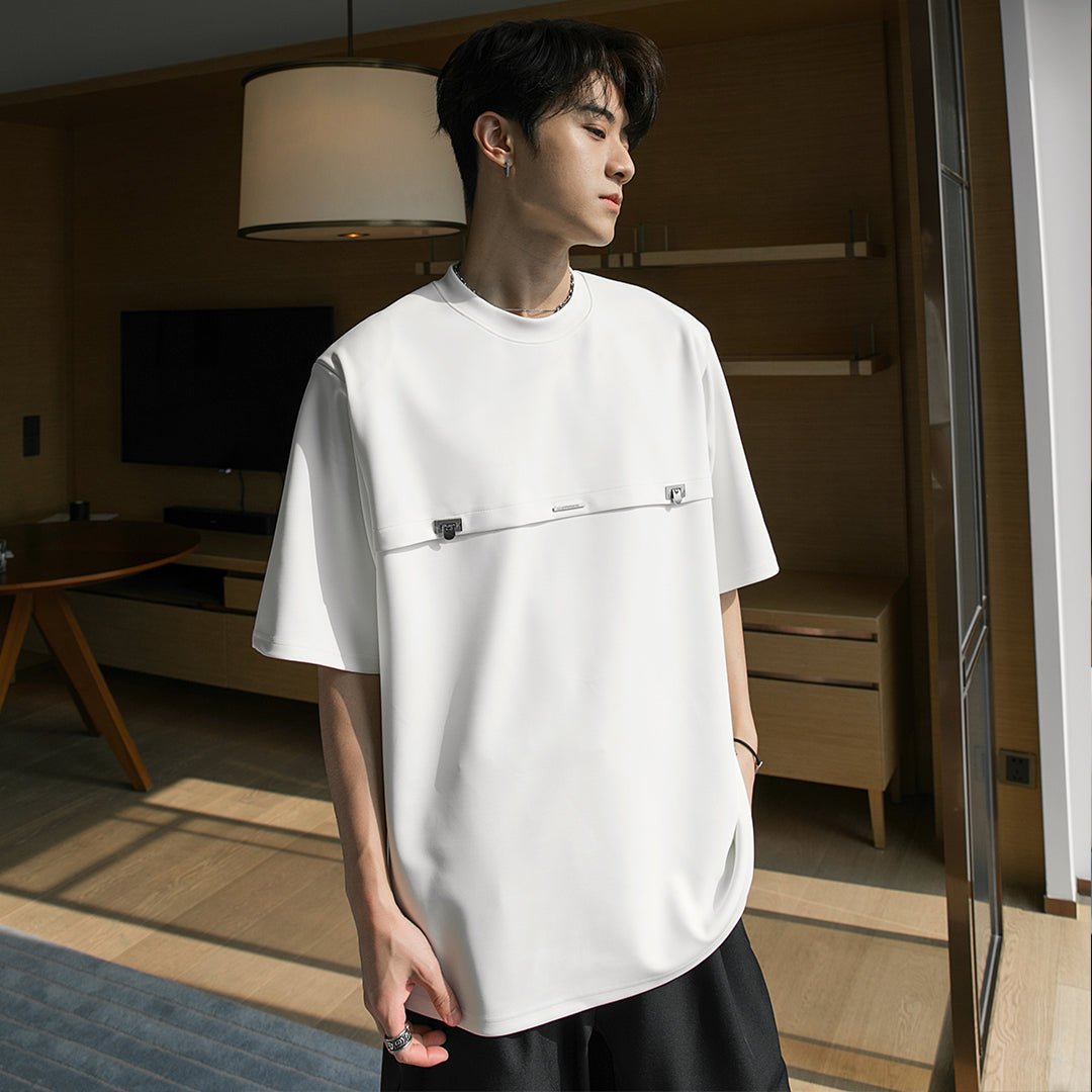 Round neck design T -shirt