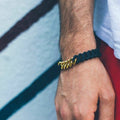 silicone twist bracelet