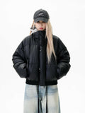 Stand collar down jacket