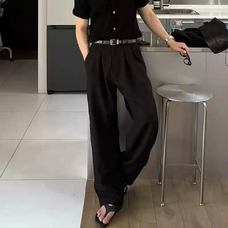 Straight leg pants