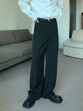 Straight loose pants
