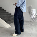 Straight loose slacks