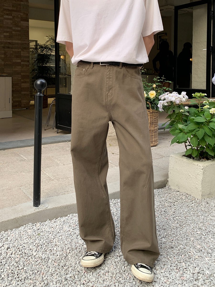Straight slacks
