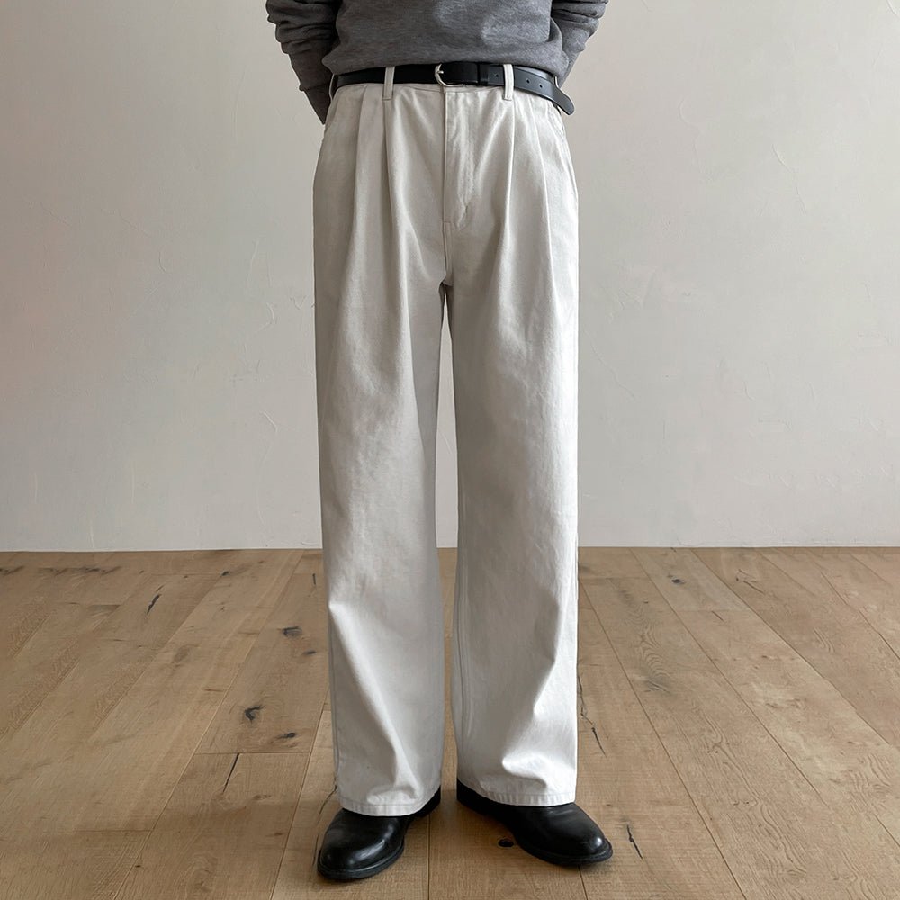 Straight White Jeans
