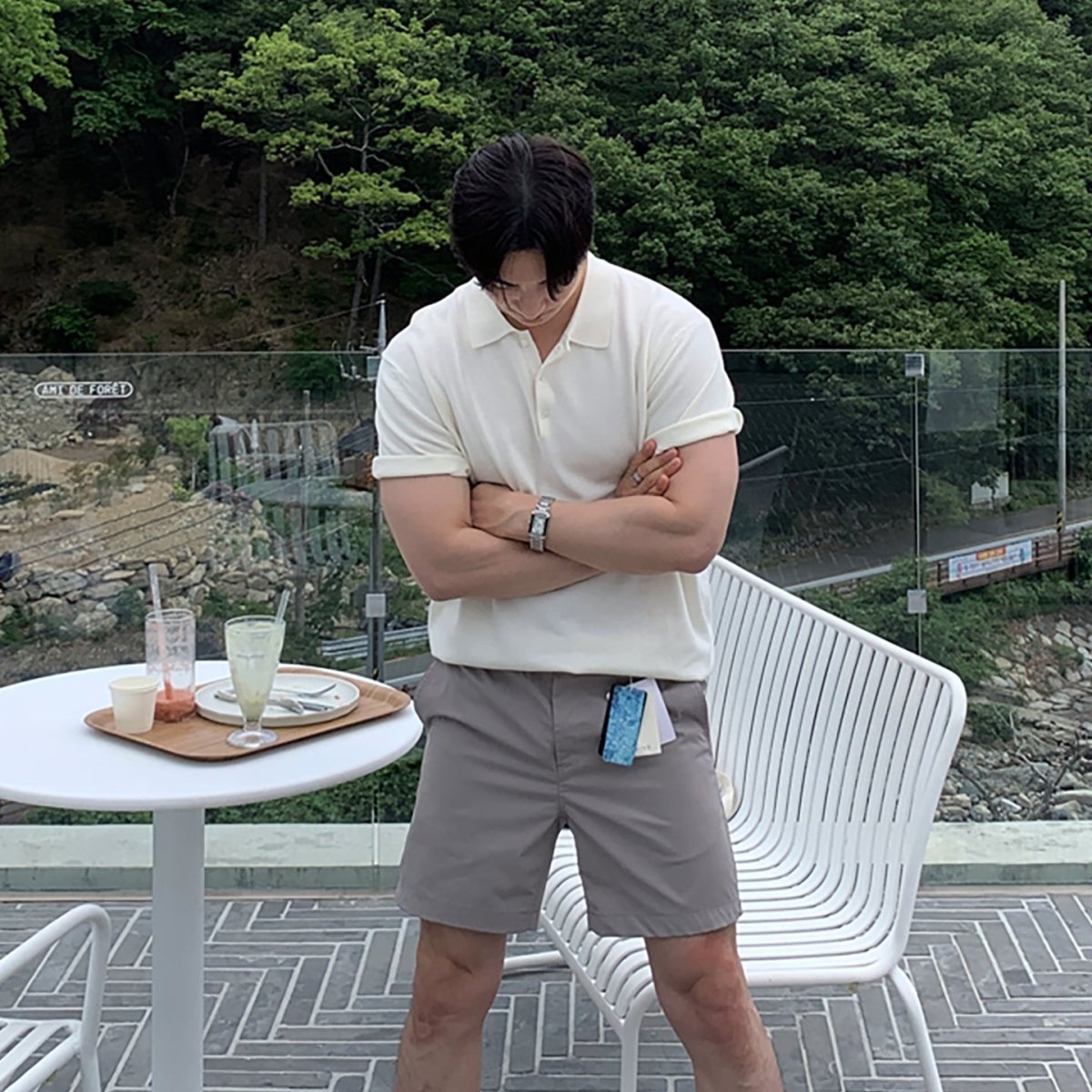 サマーニットポロシャツ メンズ｜Summer Knit POLO