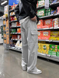 Sweat cargo pants