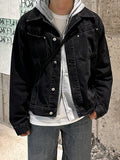 Wash denim jacket