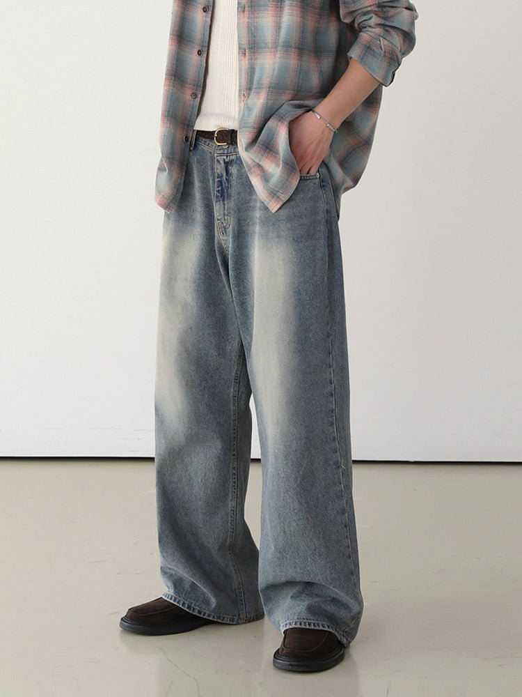 Washed jeans