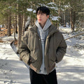 White duck down jacket