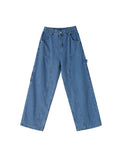 Wide Leg Denim Pants