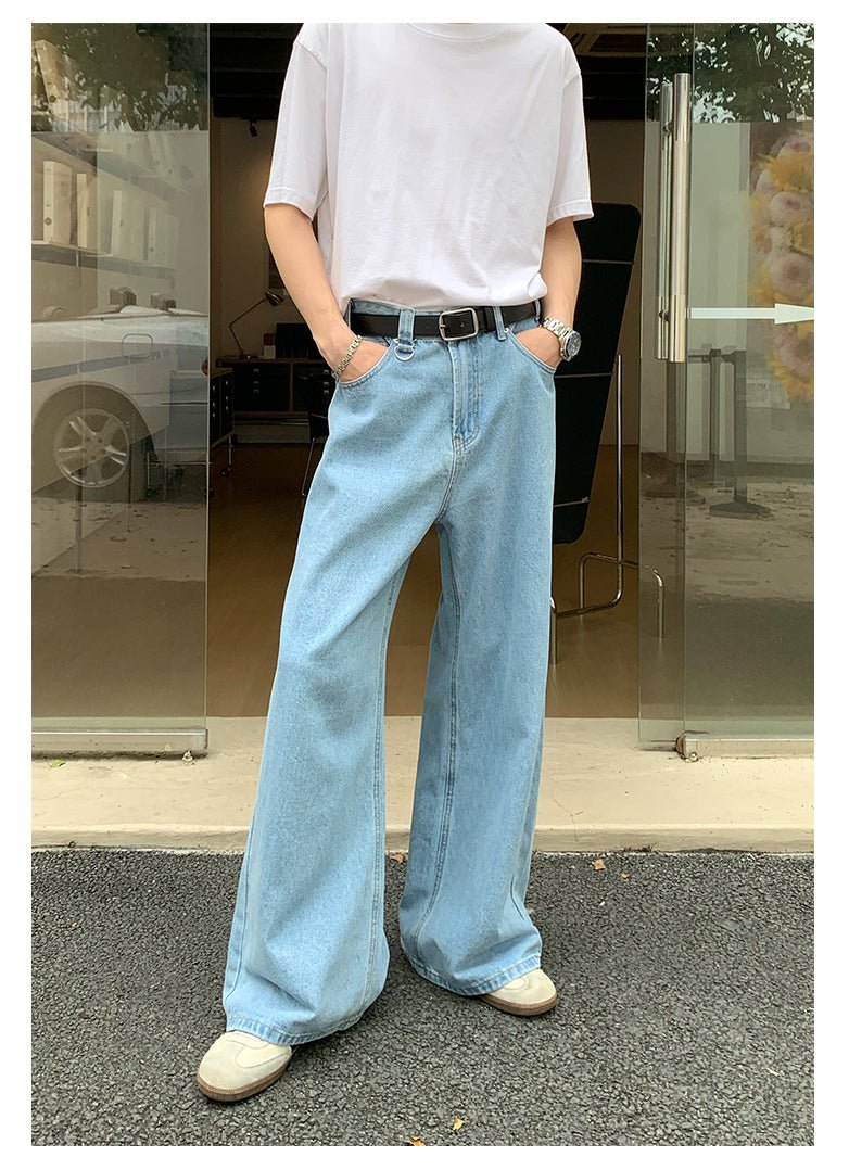 Wide leg loose jeans